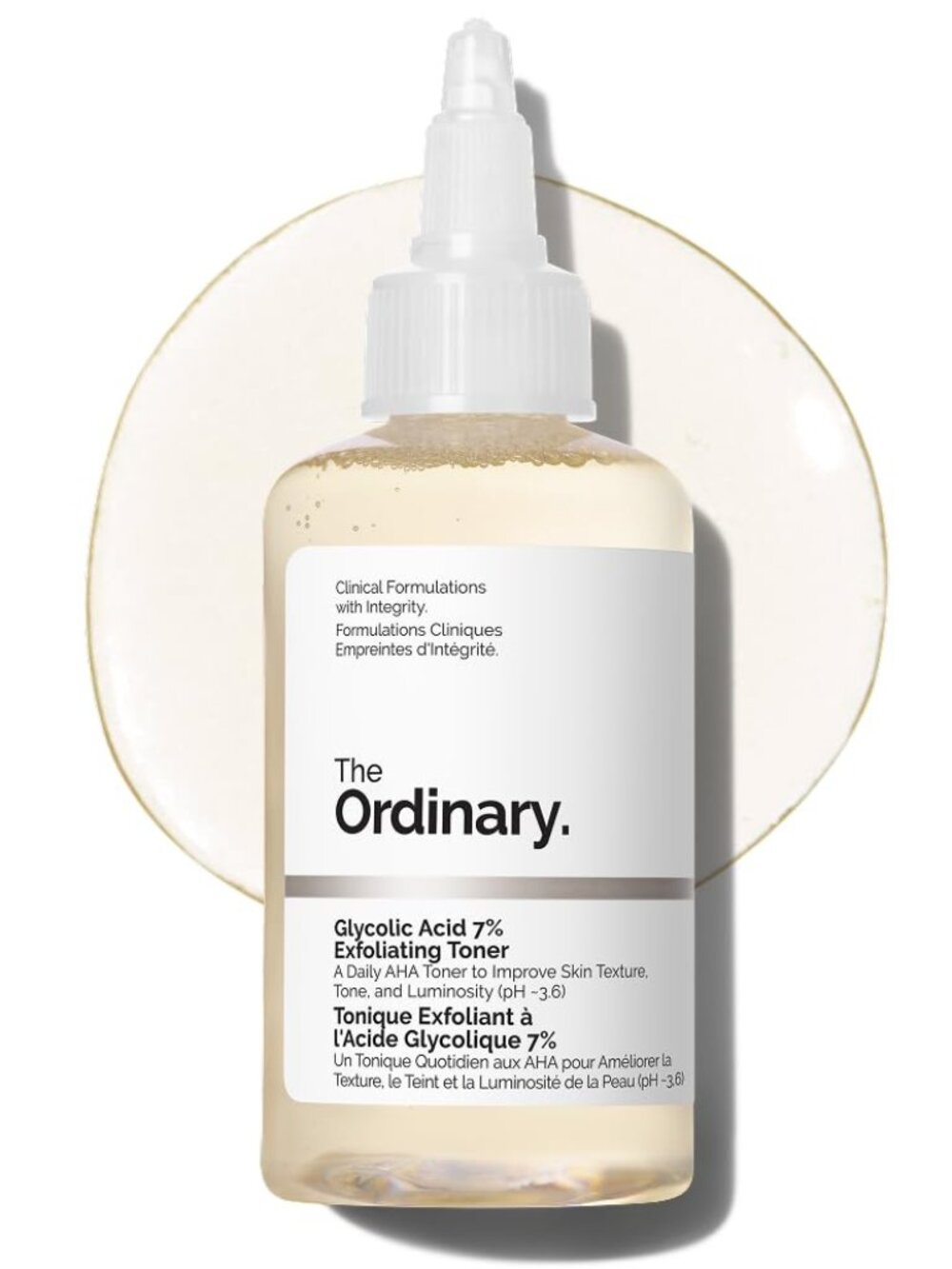 The Ordinary Glycolic Acid 7% Toner | Brightening & Smoothing Exfoliating Skinca